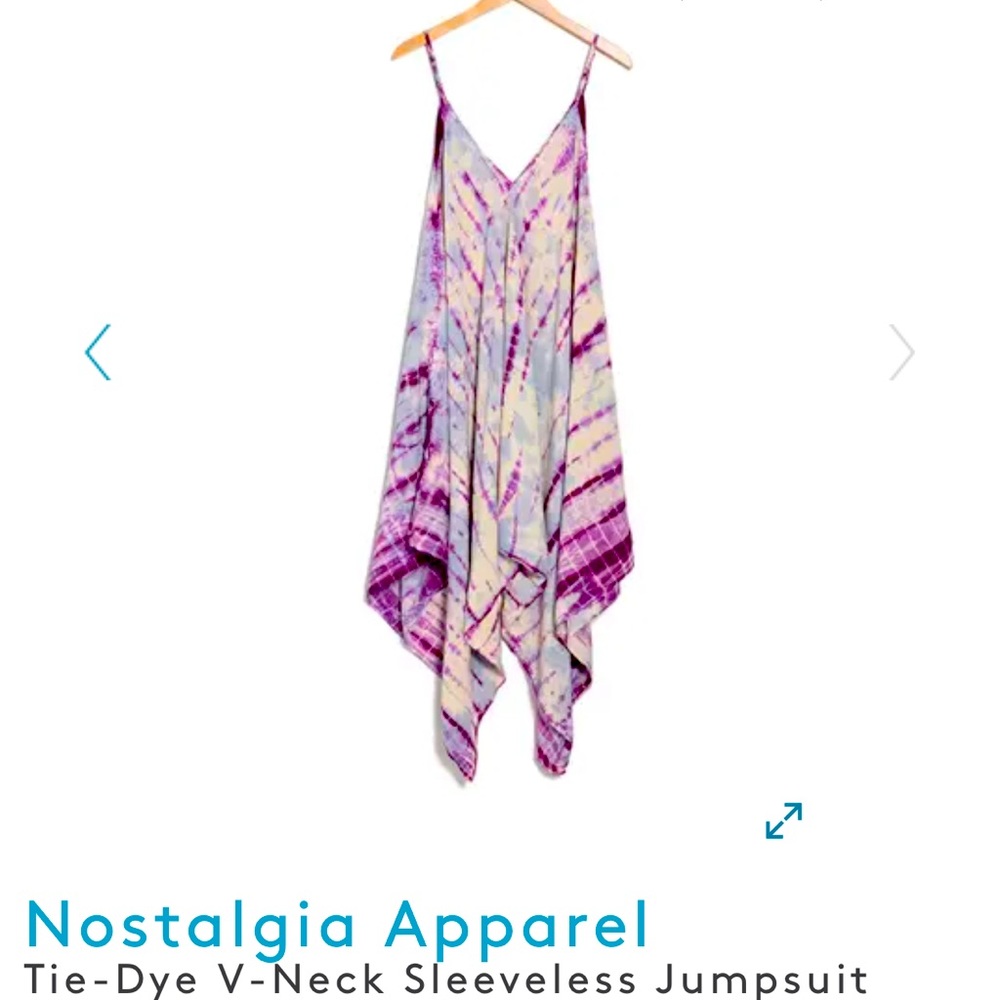 Tie dye romper